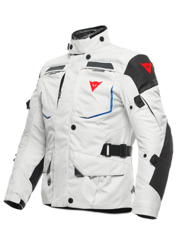 Kurtka motocyklowa tekstylna Dainese Splugen 3L D-Dry biało-czarna
