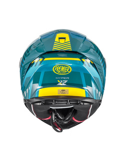 Kask integralny Premier Hyper XR21 niebiesko-żółty
