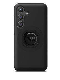 Zestaw: etui MAG na telefon Samsung Galaxy S24 (magnetyczne), wodoodporny pokrowiec MAG oraz uchwyt kulowy Quad Lock