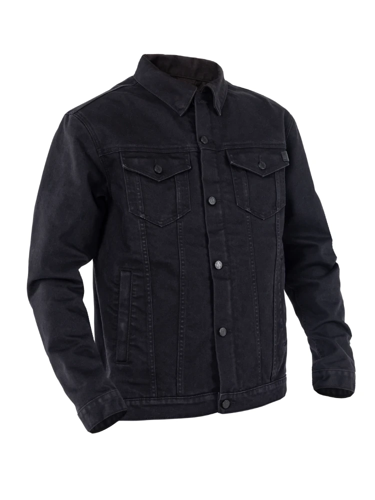 Kurtka motocyklowa tekstylna John Doe Maverick czarna