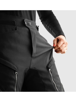 Spodnie motocyklowe damskie tekstylne Rebelhorn Hardy 3.0 czarne