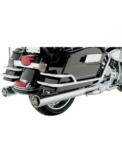 Tłumiki (Slip-On) Vance & Hines Monster Round chrom do Harley Davidson FLT/FLHT/FLHX/FLHR (rocznik 99-16)