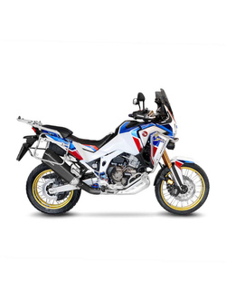 Tłumik motocyklowy LeoVince LV-12 BLACK EDITION [Slip-On, Stainless Steel] do Honda CRF 1100 L Africa Twin/Adventure Sport/DCT (20-23)