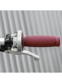 Manetki motocyklowe Biltwell Renegade TPV do kierownic o średnicy 25.4 [mm] czerwone