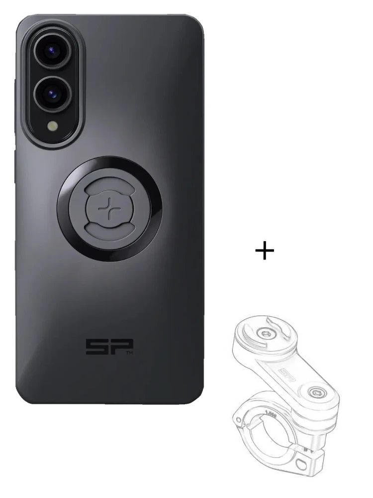 Zestaw na motocykl: etui SPC+ na telefon Samsung Galaxy S25 Edge + mocowanie SP Connect