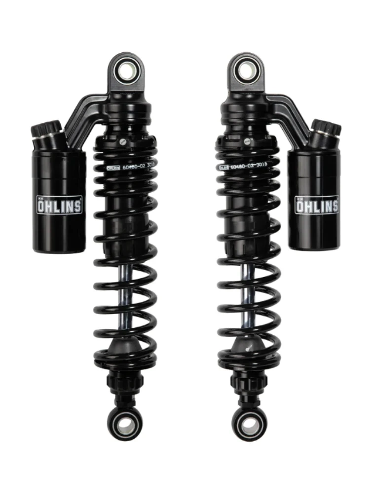 Zestaw amortyzatorów motocyklowych tylnych Ohlins STX36P Twin Blackline Harley Davidson XL/ XLH 883, XL 1200 (wybrane modele)