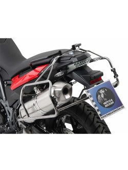 Stelaż kufrów bocznych Hepco&Becker Cutout Xplorer 40/37 BMW F 700 GS (12-17)/F 650 GS Twin (08-11) stal nierdzewna