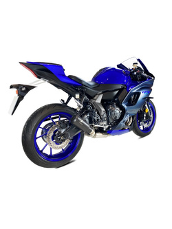 Pełny układ wydechowy IXRACE MK2 Yamaha YZF R7 (21-24) czarny, z homologacją