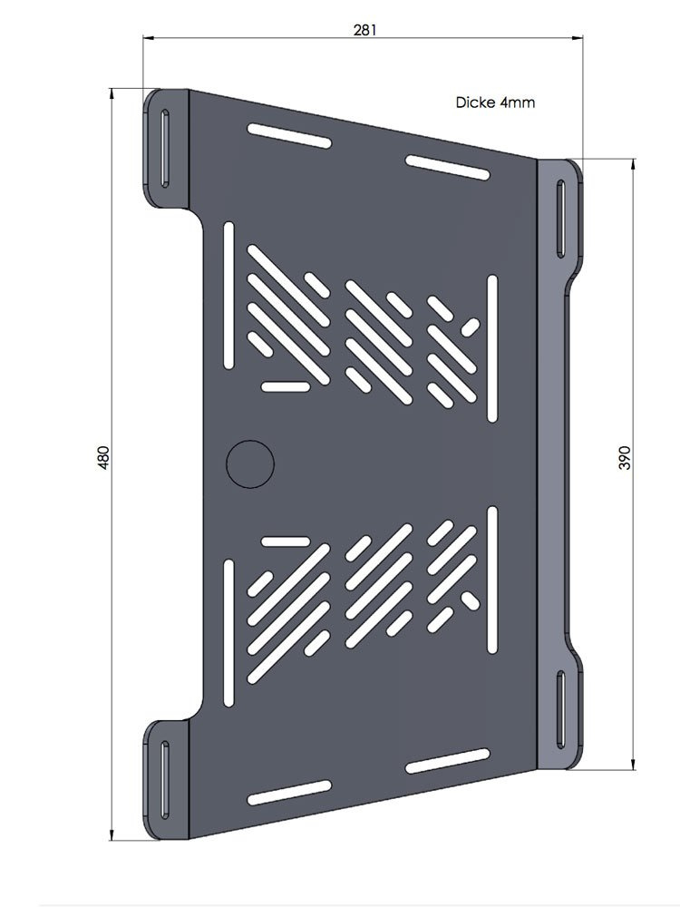 Poszerzenie bagażnika Hepco&Becker Honda CRF 1100 L Africa Twin (19-21)