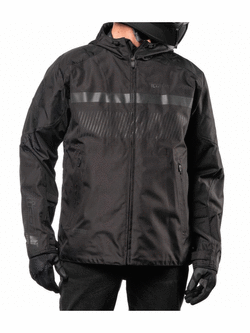 Kurtka motocyklowa tekstylna Icon PDX3 czarna