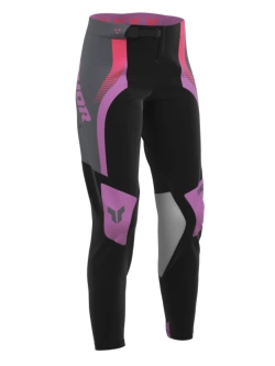 Spodnie cross damskie Thor Sportmode Velocity czarno-fioletowe