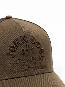 Czapka z daszkiem John Doe Trucker Hat Brown Heritage brązowa