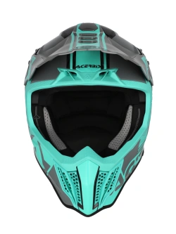 Kask enduro Acerbis Airstrike-C turkusowy