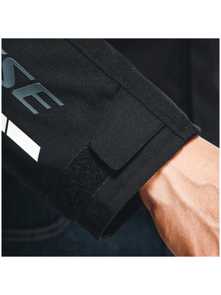 Kurtka motocyklowa tekstylna Dainese Veloce D-Dry czarno-szaro-biała