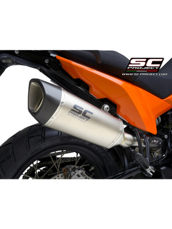 Tłumik SC-Project SC1-R Carbon / Titanium (Slip on) - KTM 890 Adventure / A2 [21]