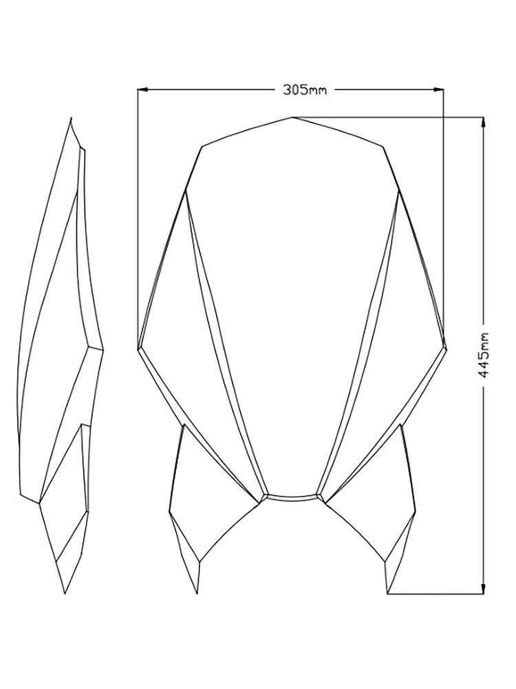 Szyba turystyczna PUIG do Suzuki GSX-S 950/ 1000 (21-) mocno przyciemniana
