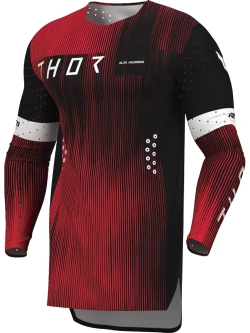 Bluza enduro Thor Sportmode Vanish czarno-czerwona