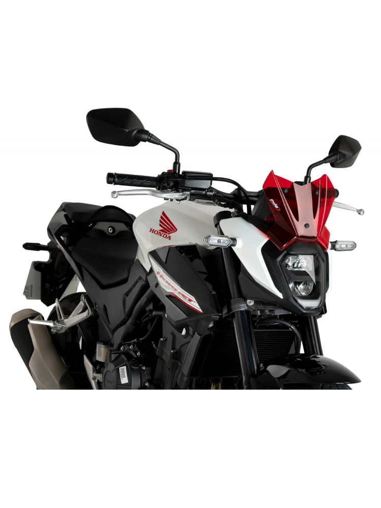 Szyba motocyklowa sportowa PUIG New Generation Honda CB500 Hornet (24-)/E-Clutch (26-) czerwona