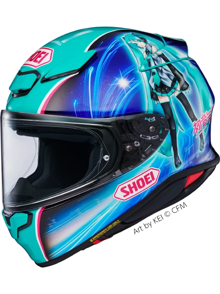 Kask integralny Shoei NXR2 Hatsune Miku TC-4