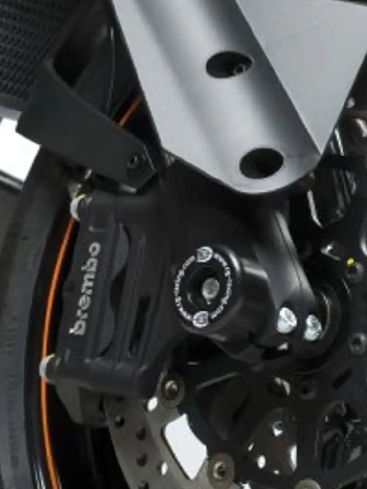 Slidery przedniego zawieszenia R&G do KTM 690 SMCR (12-18) /690 ENDURO (08-) pomarańczowe