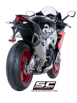 Tłumik SLIP-ON SC1-R Titanium SC-Project do APRILIA RSV4 RF - RR 2017
