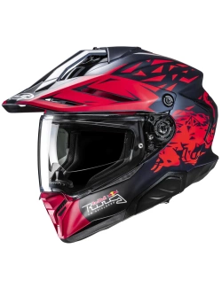 Kask integralny HJC RPHA 60 Spielberg Bull Ring Replica czerwono-niebieski