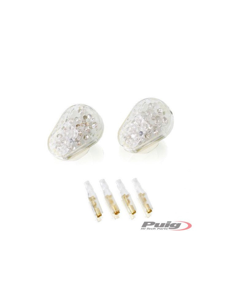 Kierunkowskazy PUIG LED do owiewek motocykli Suzuki