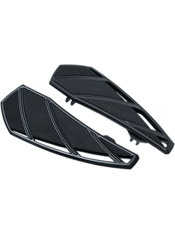 Podesty kierowcy lub pasażera Phantom Kuryakyn do Harley Davidson (’83-’20 Electra Glides, Road Glides, Road Kings, Street Glides, Tour Glides, Trikes, ‘86-’17 FL Softail Models & '12-'16 Dyna Switchback) czarne