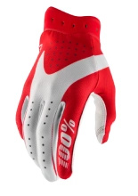 Rękawice cross 100% iTrack czerwone