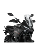 Szyba motocyklowa sportowa Puig Yamaha Tracer 7/GT (25-) przezroczysta