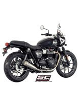 Tłumiki stożkowe '70s Slip-On SC-Project do Triumph STREET TWIN [16-17]
