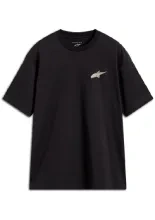 Koszulka z krótkim rękawem Alpinestars Checkback Oversized CSF czarna