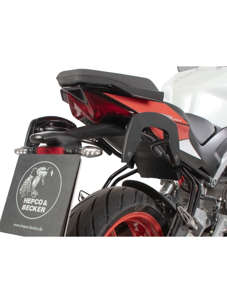 Stelaże pod sakwy motocyklowe Hepco&Becker C-Bow Aprilia RS 457 (24-) czarne