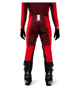 Spodnie cross Fox Flexair Optical czerwone