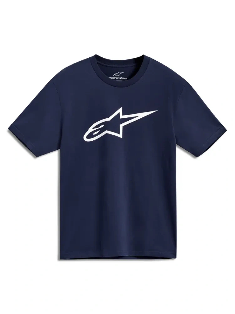 Koszulka z krótkim rękawem Alpinestars Ageless 2.0 CSF niebiesko-biała