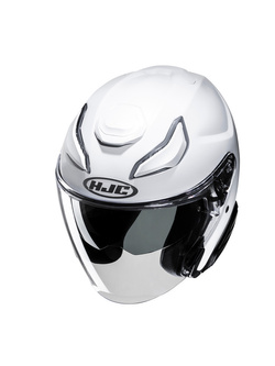 Kask otwarty HJC F31 Solid biały