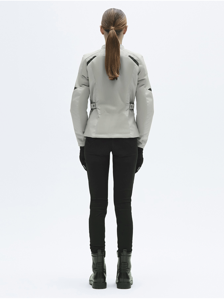 Kurtka motocyklowa tekstylna damska Spidi Tek Net biała