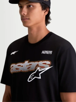 Koszulka z krótkim rękawem Alpinestars Cypress CSF czarna