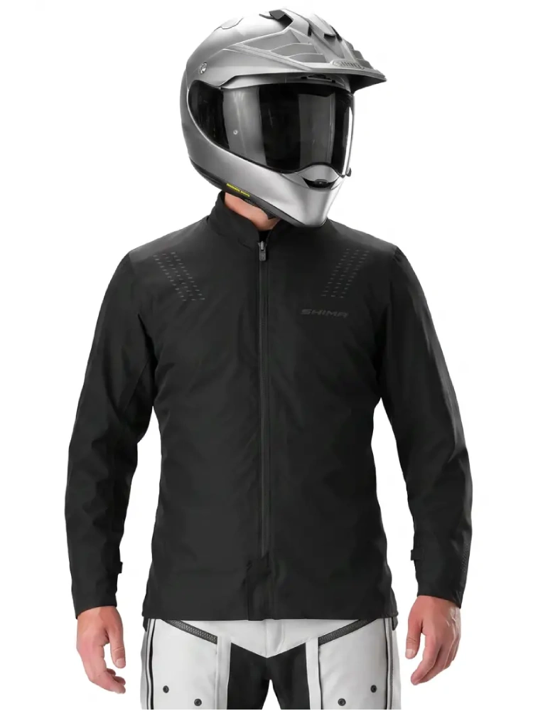 Kurtka motocyklowa tekstylna Shima Hero 3.0 G2 szaro-czarna