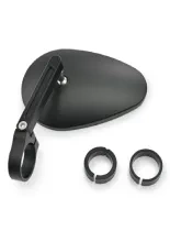 Lusterko motocyklowe krótkie Daytona D-Mirror-22 do montażu na końcu manetki czarne [adapter]