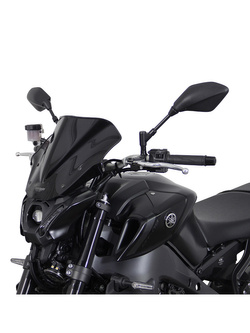 Szyba motocyklowa MRA Racing windscreen "NRN" do Yamahy MT-09 / FZ-09 (21-23) czarna