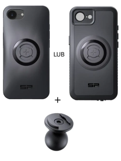 Zestaw: etui na telefon iPhone 16e + uchwyt kulowy Pro SPC+ SP Connect