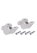 Podwyższenie kierownicy Hepco&Becker BMW F 900 R (25-) (30 mm w górę, 25 mm w tył) srebrne