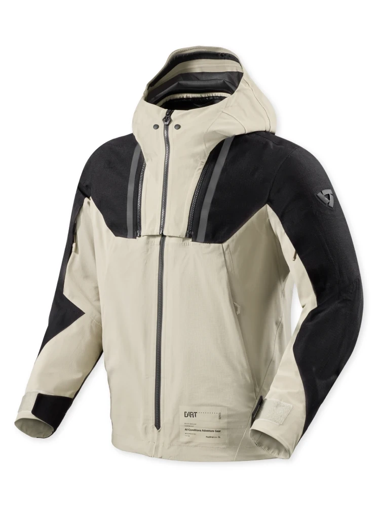 Kurtka enduro REV’IT! Component 3 H2O czarno-brązowa