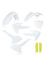Pełny zestaw plastików Acerbis Husqvarna TC 65 [19-20] biały-fluo