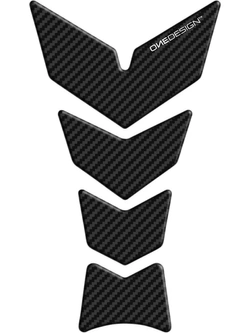 Tankpad Uniwersalny Onedesign Moon Soft Touch rozdzielny czarny carbon 