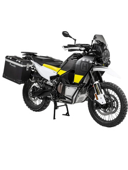 Zestaw: kufry boczne czarne "And-Black" Zega Pro + stelaże czarne Touratech Husqvarna Norden 901/ Expedition, KTM Adventure 890/ R/ 790/ R [poj.: 38+45l]