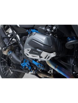 Osłona cylindra SW-MOTECH BMW R 1200 GS LC/Adventure (13-18), R1200R/RT (14-18), R1200RS (15-18) czarno-srebrna
