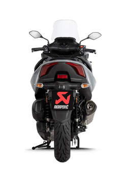 Tłumik motocyklowy Akrapovič Slip-On Line Yamaha MW 300 Tricity (21-24)/ 125 Tricity (21,23)/ CZD 300 A X-Max/ Tech Max (21-22), X-Max 300 X-Max/ Tech Max (23-24) [Stainless steel + Carbon]