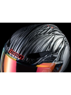Kask integralny Icon Domain Nouveau szary